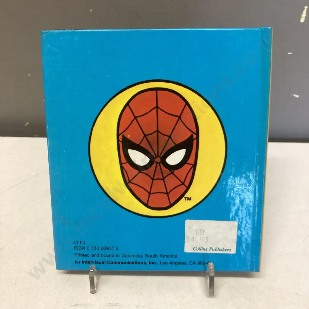 Vintage 1982 Marvel Piccolo Pop-Up Books The Amazing Spiderman "The Schemer Strikes" & Incredible Hulk "Circus Of Crime" Image 1++