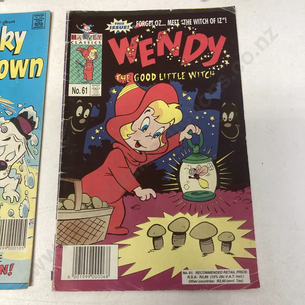 Comics - Walt Disney's Mickey Mouse #229 1987- Gladstone, Nightwing #4 DC Comics (1995), Wendy & Spooky Spooktown Image 1++