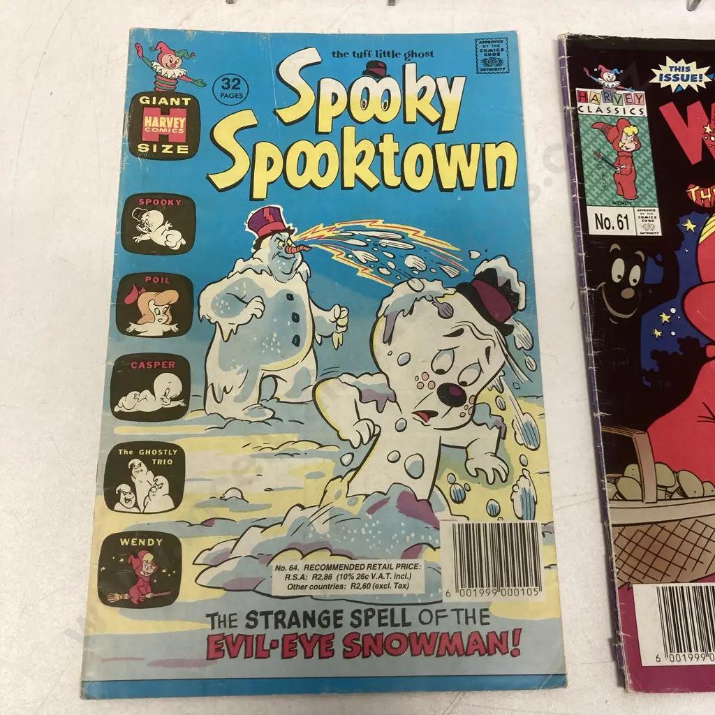 Comics - Walt Disney's Mickey Mouse #229 1987- Gladstone, Nightwing #4 DC Comics (1995), Wendy & Spooky Spooktown Image 1++