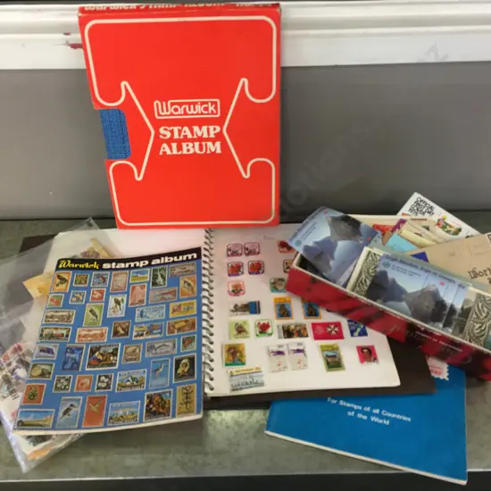 Selection Of Stamps & Albums Including First Day Covers Etc