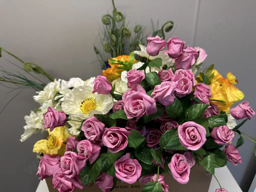 Assorted Faux Flowers Image 1++