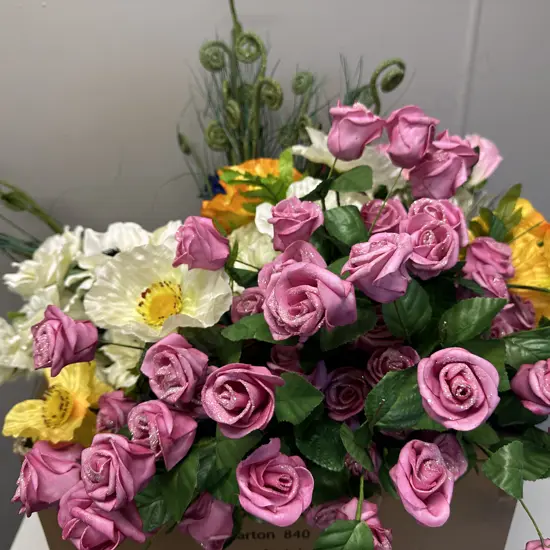 Assorted Faux Flowers