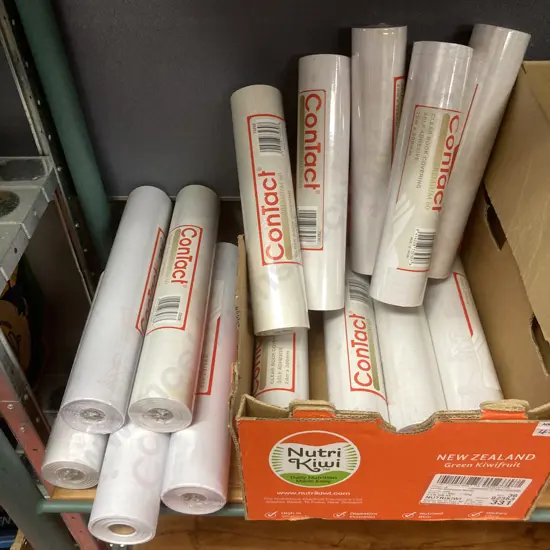 Box Lot Assorted Contact Rolls