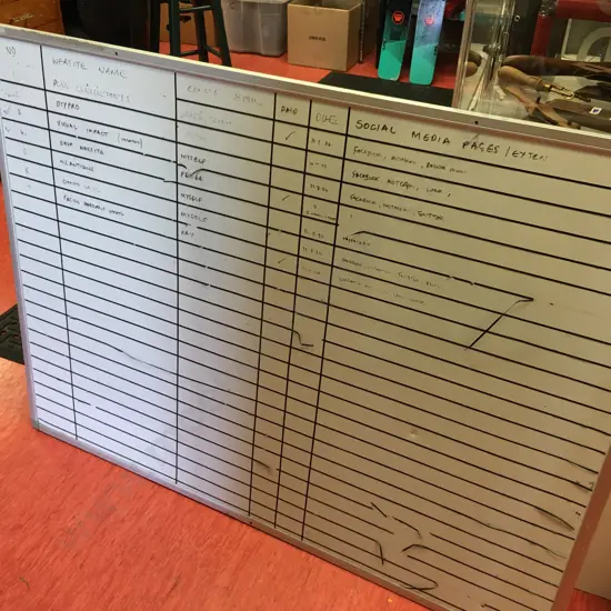 Litewyte White Board. 90 x 120cm
