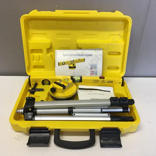 Laser Level In Plastic Case