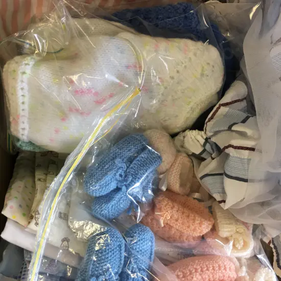 Box Lot Babies Clothing & Linen
