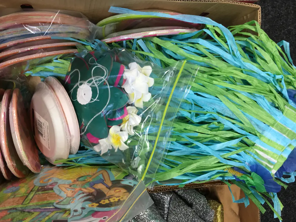 Box Lot Aloha Birthday Items Image 1++