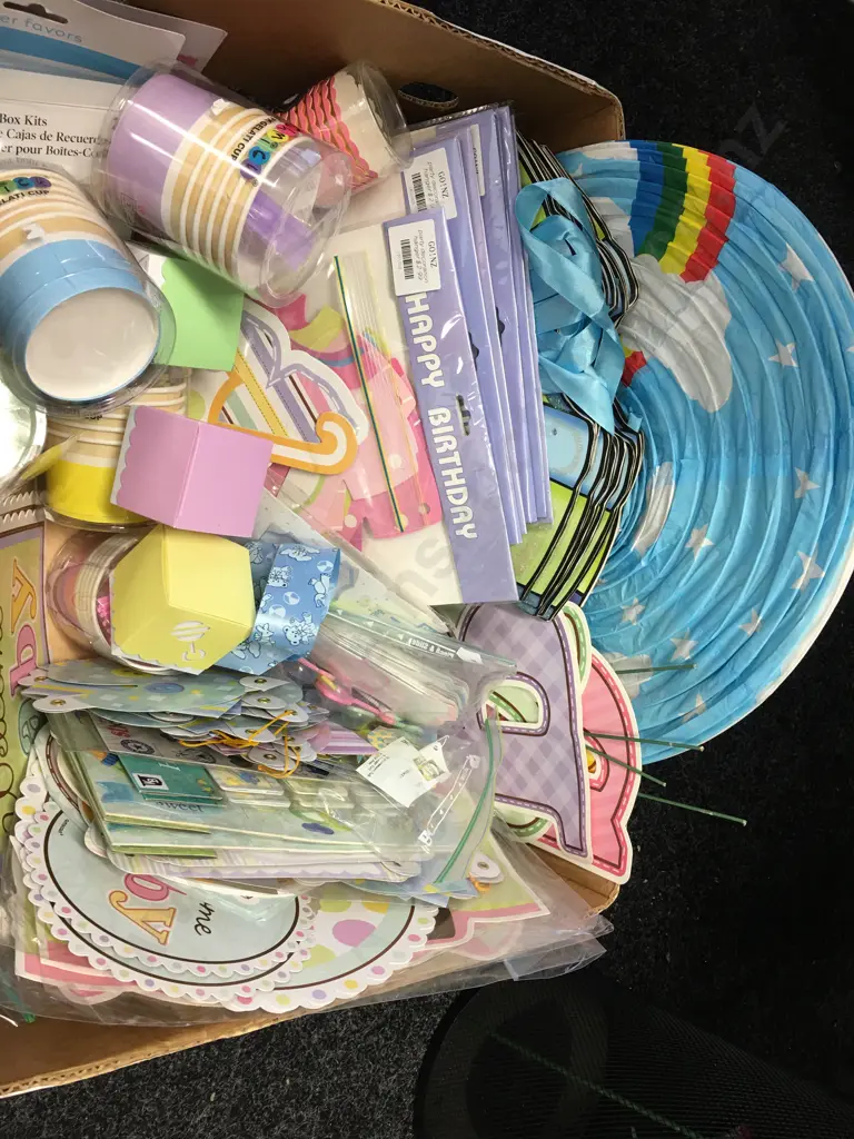 Box Lot Party Items Image 1++