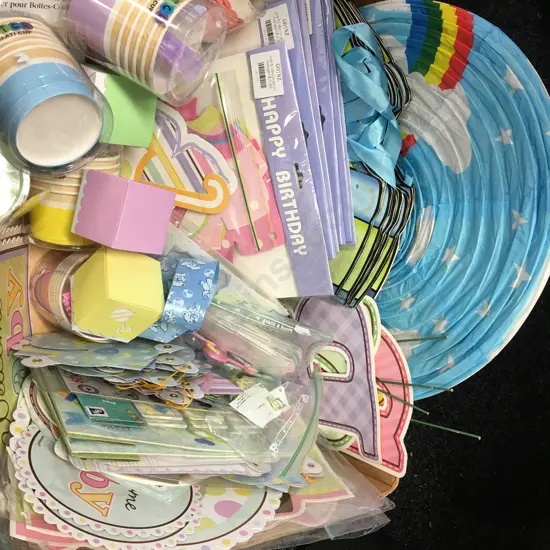 Box Lot Party Items