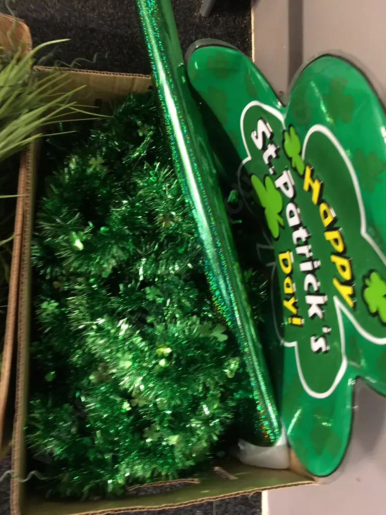 Box Lot St Patricks Decorations Etc Image 1++