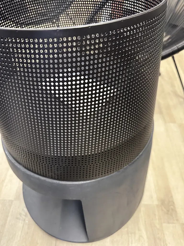 Big Smoke Contempo Round Mesh Brazier - Granite. 72 x 50cm Image 1++