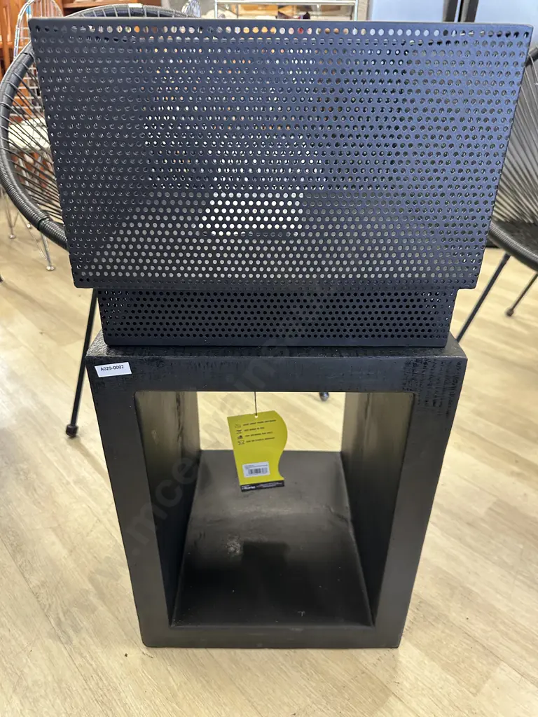 Big Smoke Mesh Brazier. 72 x 36cm Image 1++