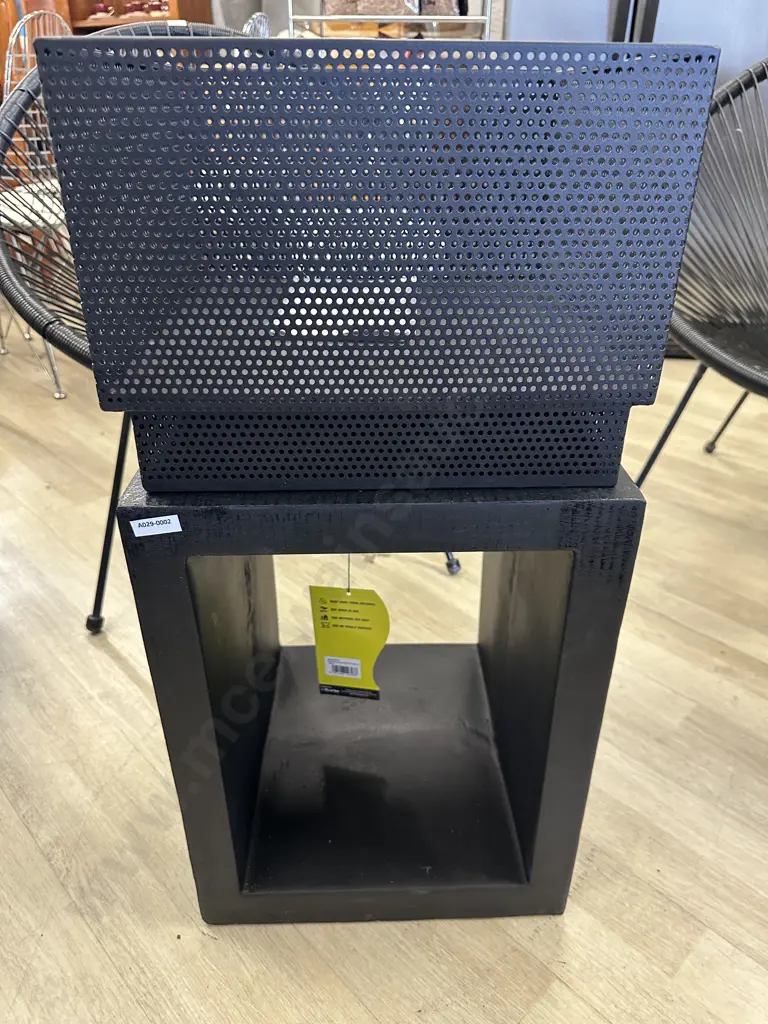 Big Smoke Mesh Brazier. 72 x 36cm Image 1++