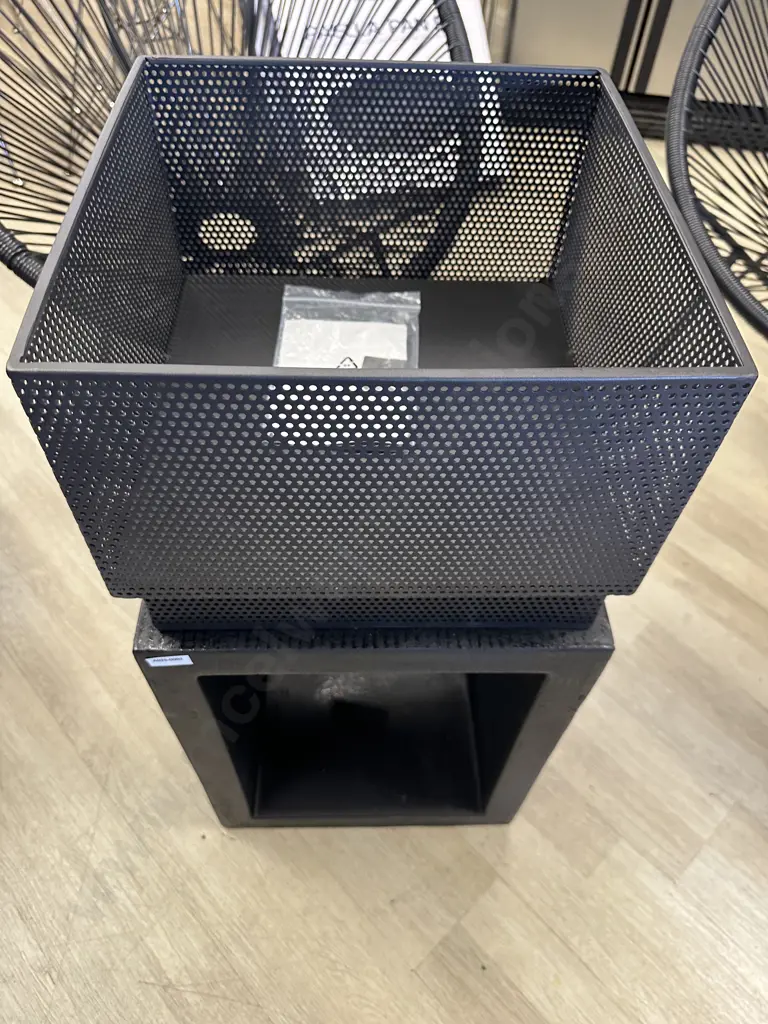 Big Smoke Mesh Brazier. 72 x 36cm Image 1++