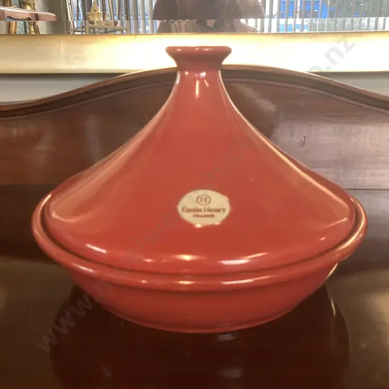 Emile Henry 32cm Red Tagine With Booklet