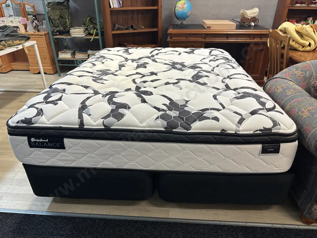 Sleepyhead Balance Quantum Lavish King Size Bed, Split Base Image 1++