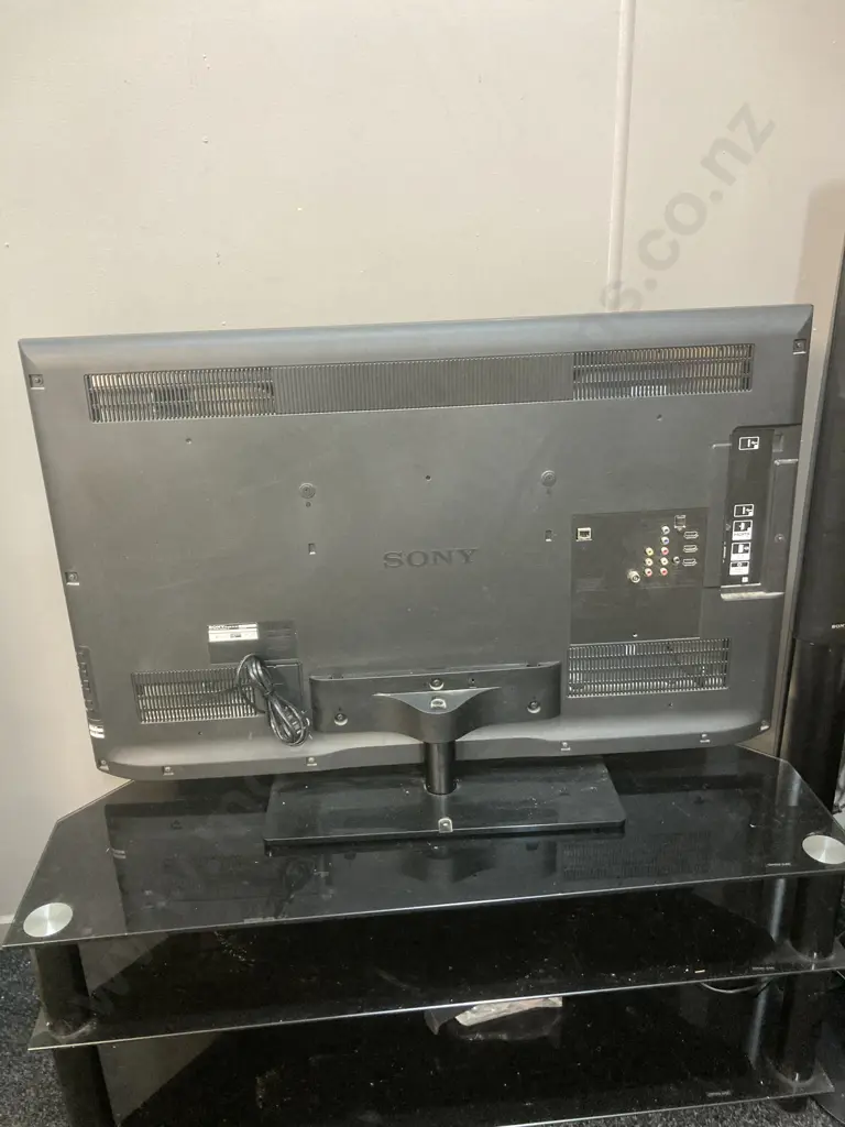 Sony KDL-40EX720 40" BRAVIA Multisystem 3D LED TV With Black Glass 3 Tier TV Stand Image 1++