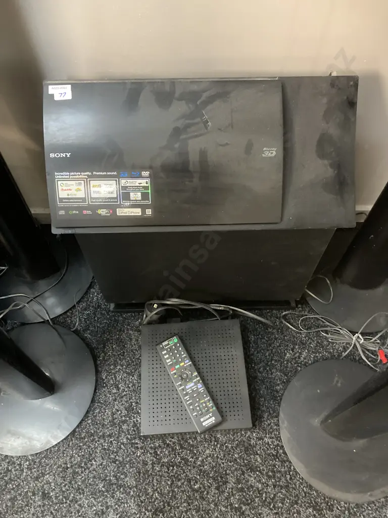 Sony HBD-N990W Blu-Ray Disc / DVD Home Theatre System With 4 Speakers & Sub-Woofer Image 1++