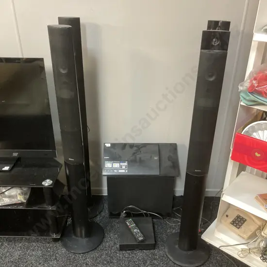 Sony HBD-N990W Blu-Ray Disc / DVD Home Theatre System With 4 Speakers & Sub-Woofer