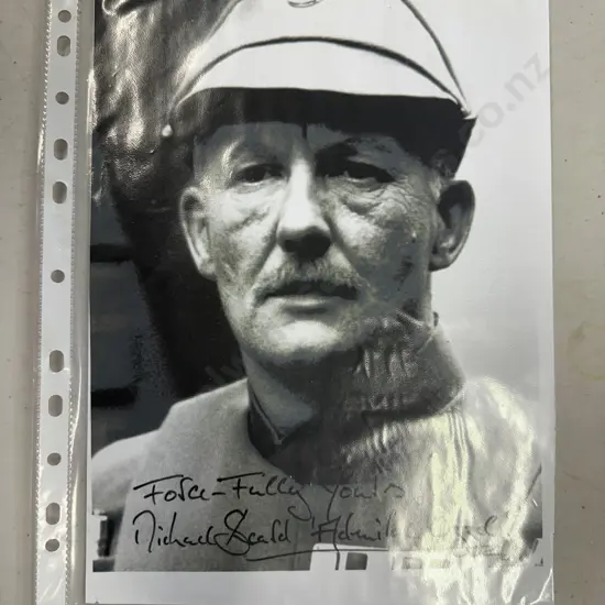Micheal Sheard Star Wars 'Admiral Ozzel' Autograph - Signed 21 x 28cm STAR WARS Photo
