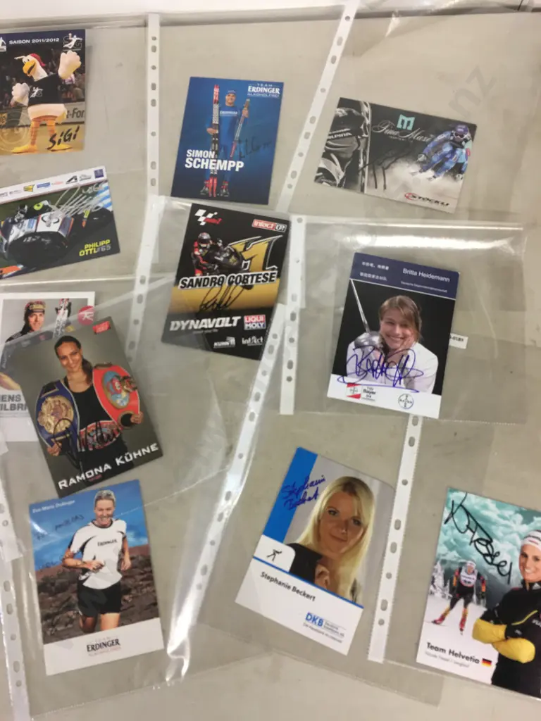 Selection of Sports Autographs Image 1++
