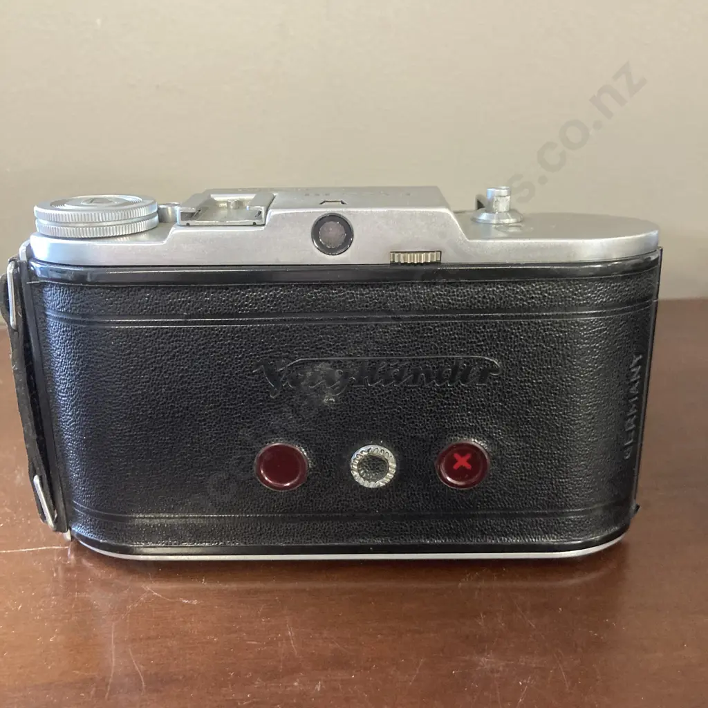 1950s Voigtlander Bessa I 6x9 Camera With Vaskar 105mm F4.5 Lens From JAPAN Image 1++