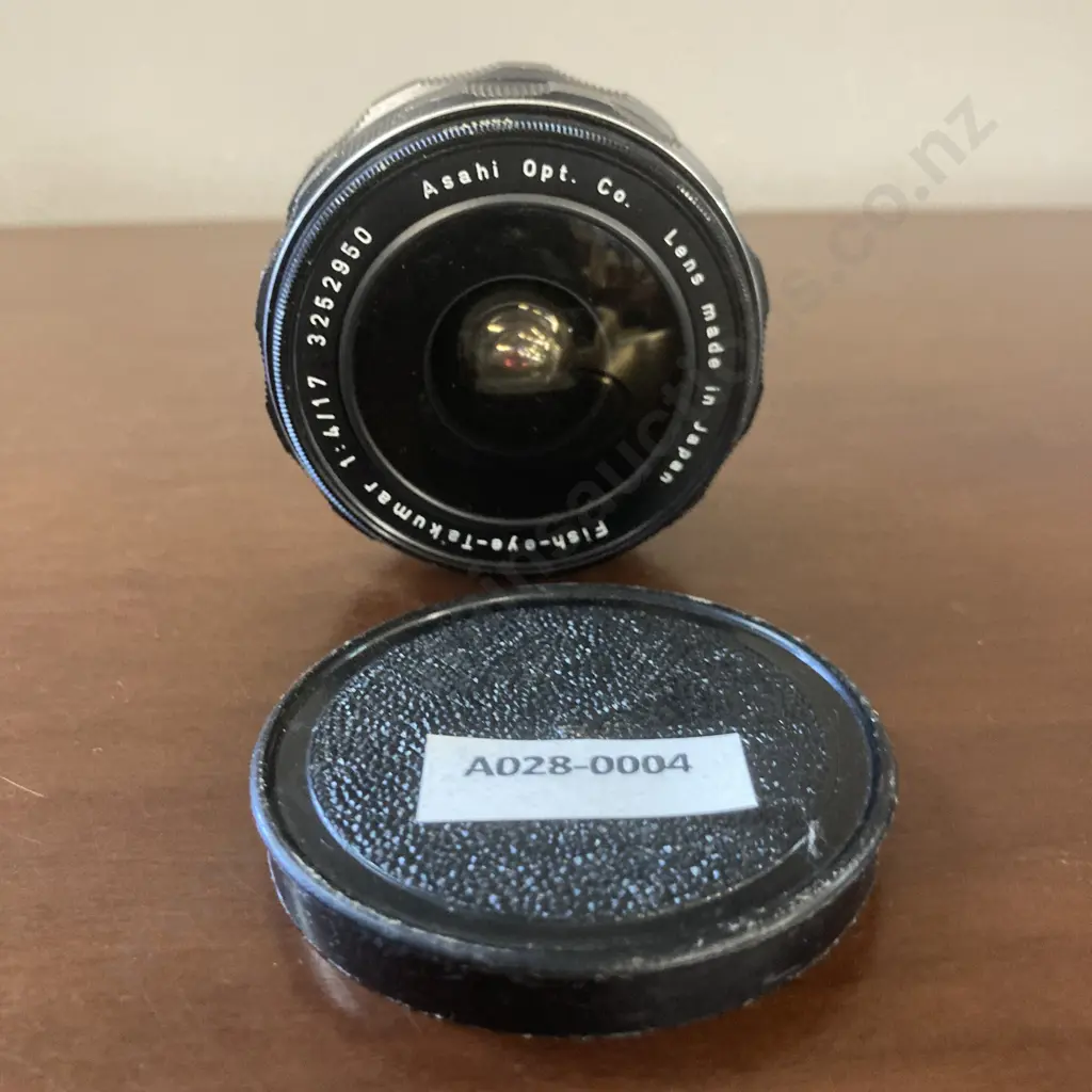 Rare Asahi Japan Fish-eye-Takumar 1:4/17 Lens Image 1++