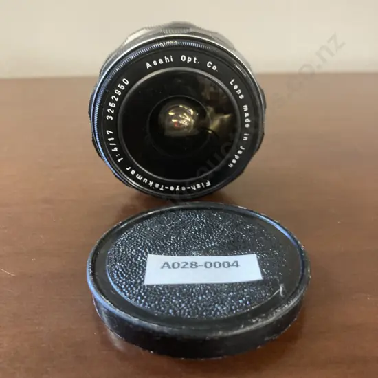 Rare Asahi Japan Fish-eye-Takumar 1:4/17 Lens