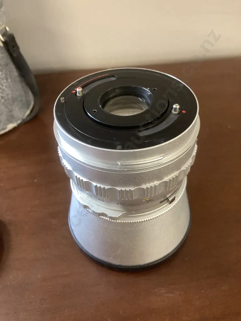 Kowa Six 55mm f3.5 Lens Silver Japan With Case - No 150650, 6x6 Medium Format Camera Image 1++