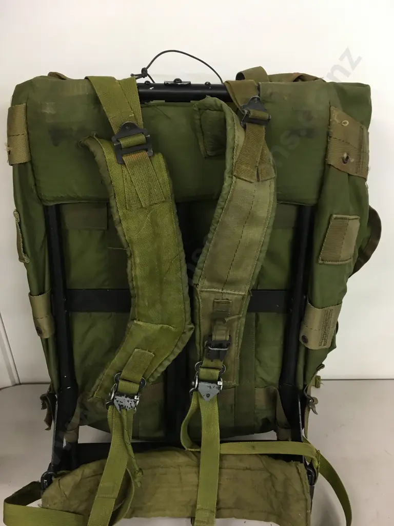 US Medium Alice Pack Military Rucksack With Frame & Belt - Green Image 1++