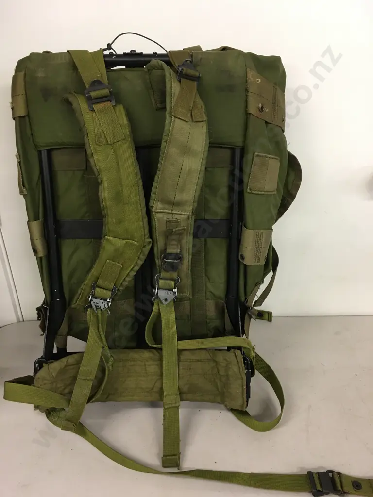 US Medium Alice Pack Military Rucksack With Frame & Belt - Green Image 1++