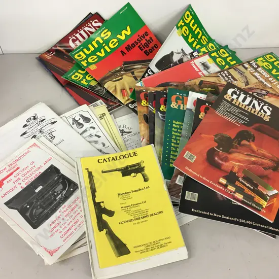 Gung-Ho Annuals, NZ Guns & Hunting Magazines, Sold with -031