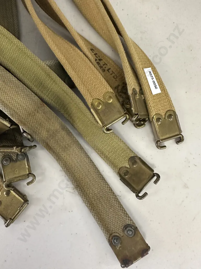 Assorted Military Pattern 37 Webbing Slings Image 1++