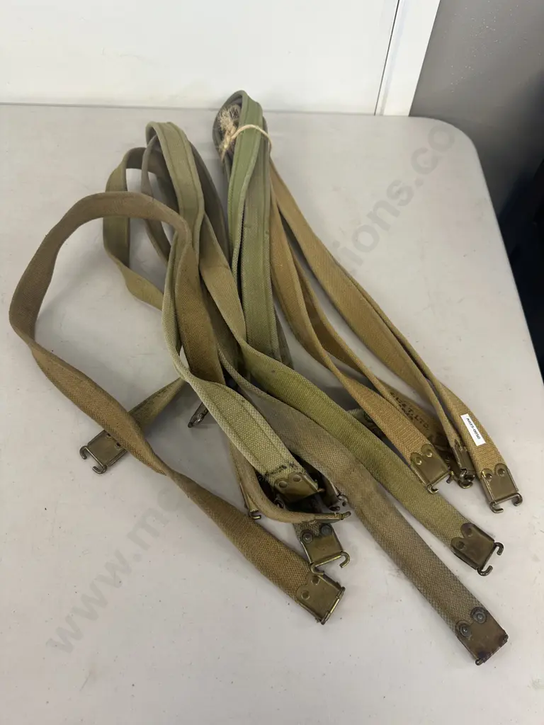 Assorted Military Pattern 37 Webbing Slings Image 1++