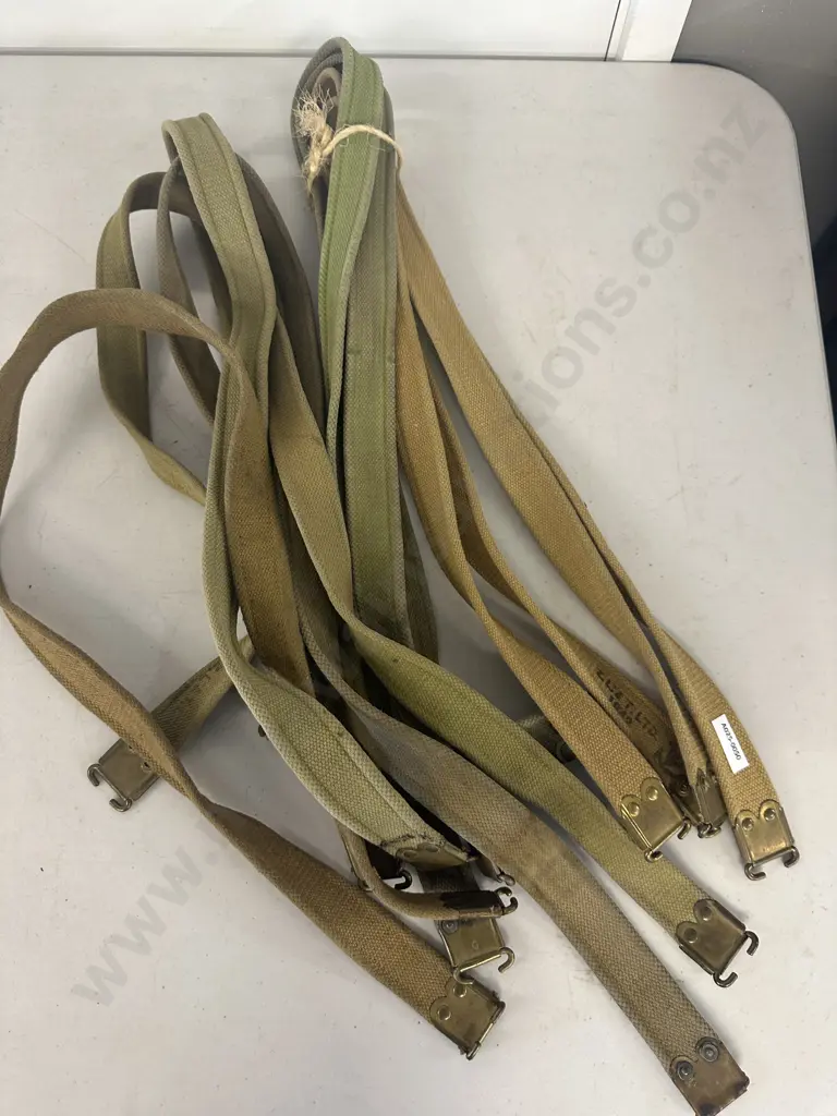 Assorted Military Pattern 37 Webbing Slings Image 1++