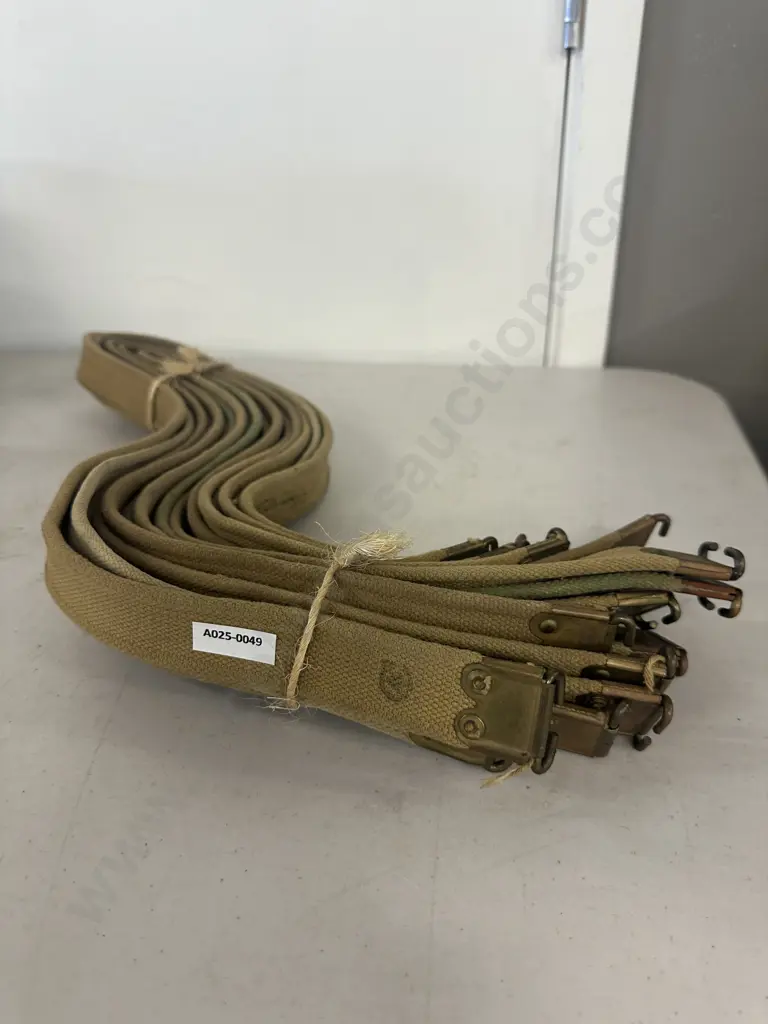 Assorted Military Pattern 37 Webbing Slings Image 1++