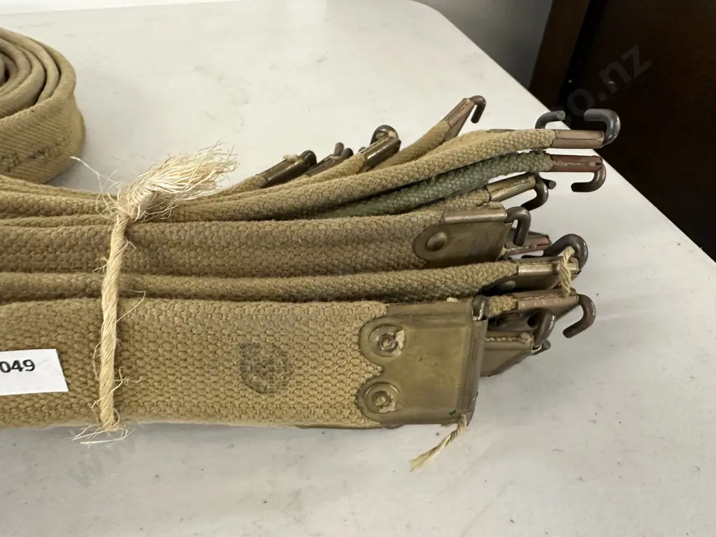 Assorted Military Pattern 37 Webbing Slings Image 1++