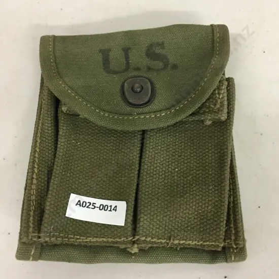WWII US Military Double Slot Pouch Boyd & Gould 1943