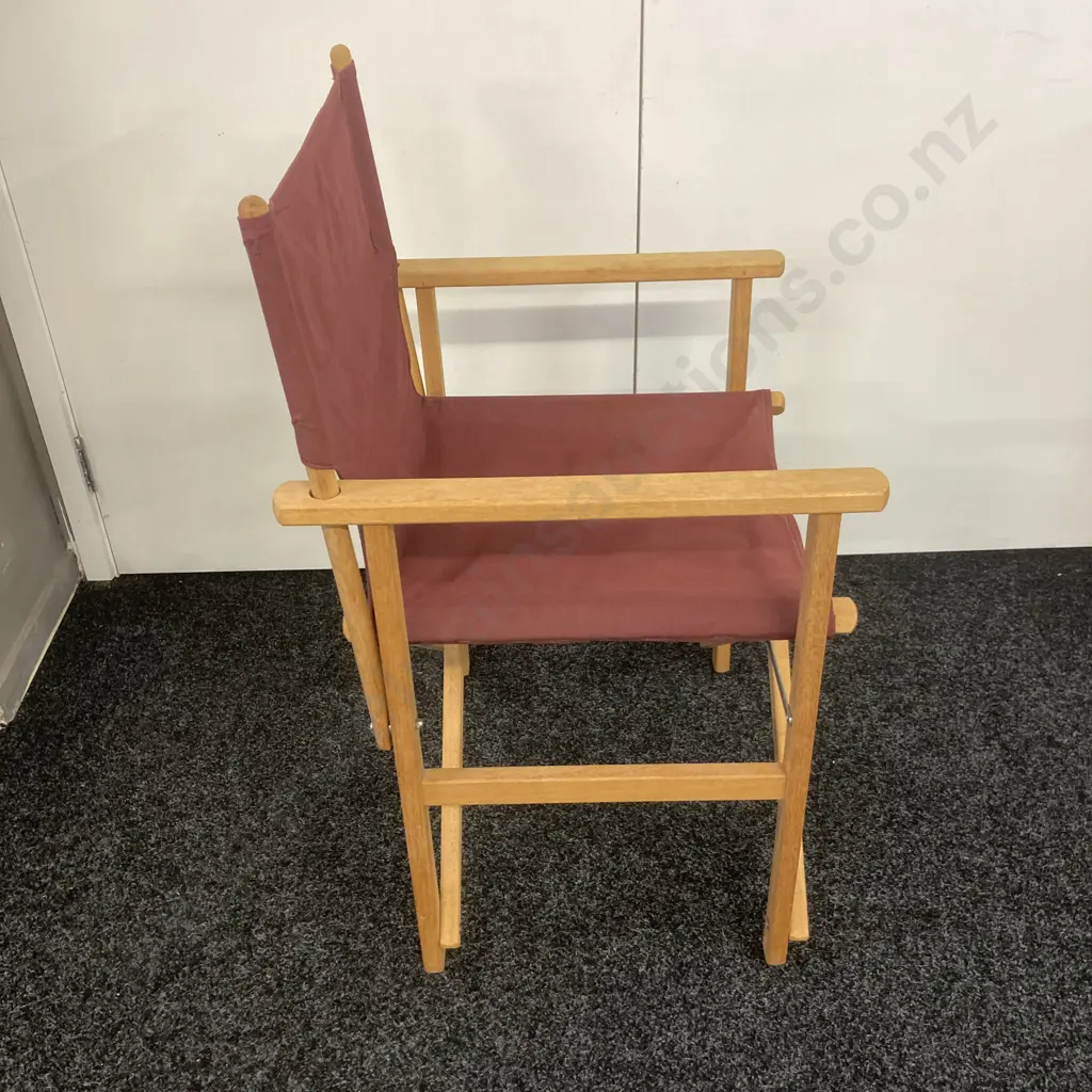 Wooden Camping / Directors Chair Image 1++