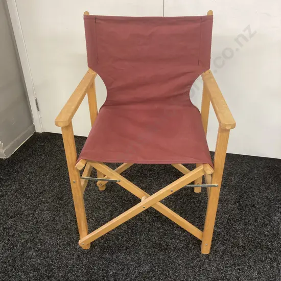 Wooden Camping / Directors Chair