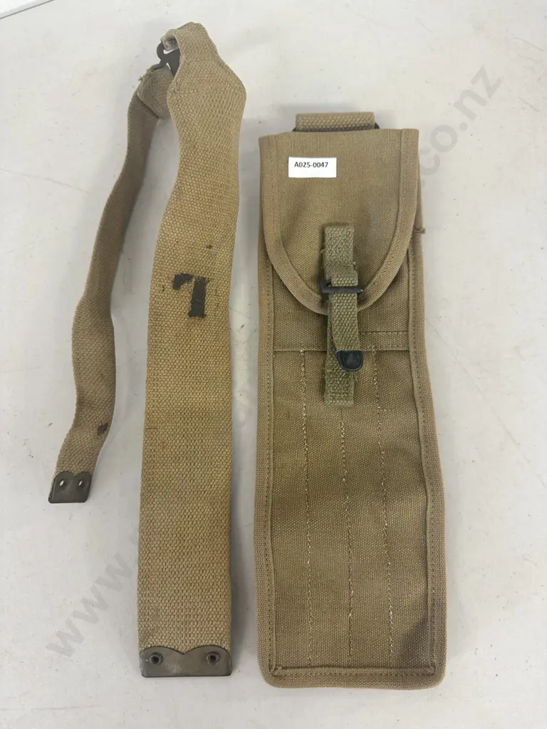 British Army 37 Pattern L Strap (1 Only) & Cleaning Rod Case M1-C6573A (Sold with -056) Image 1++