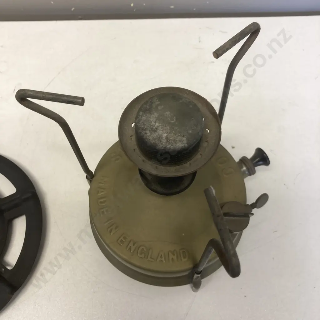 1940s / 50s Coleman Solus Brass Stove Made In England Image 1++