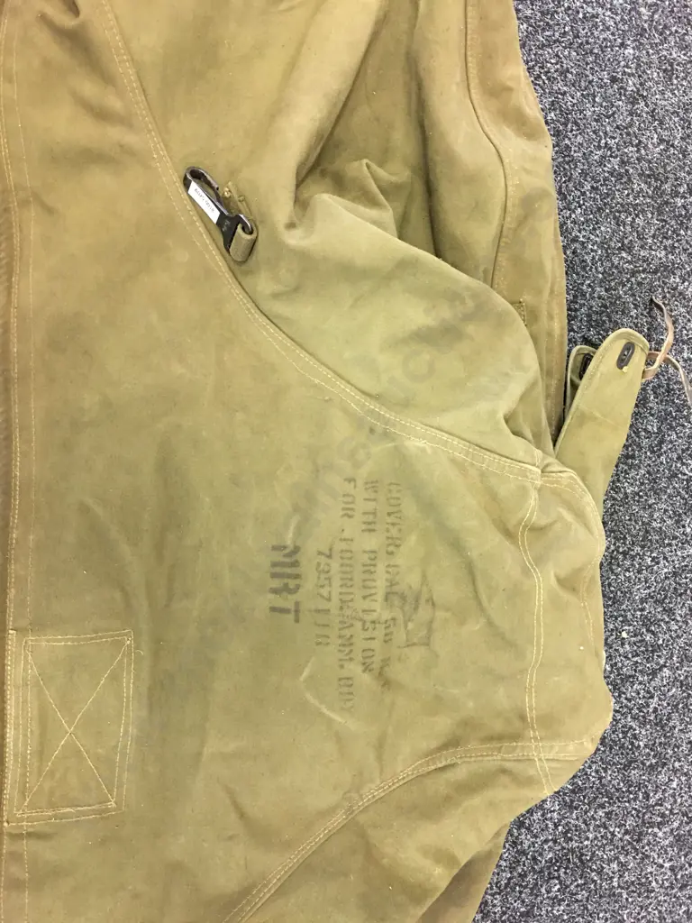 50 CAL Cover M. ? Canvas Cover 100RD Ammo Box Provision 7957116? MRT Image 1++