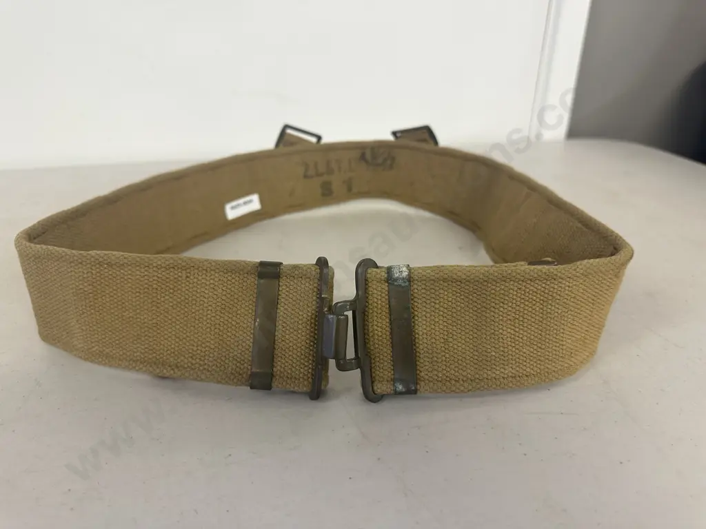 ZL&T ( Zephyr Loom & Textile) 1937 Pattern Webbing Belt Image 1++