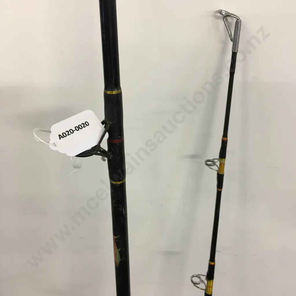Eagle Claw Black Eagle BF6030 Boat Rod & Eagle Claw B120 1.2m Fishing Rod Image 1++