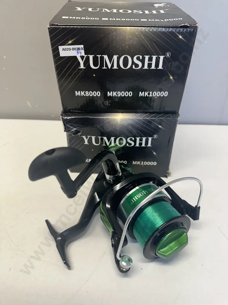 Pair of YUMOSHI MK8000 Reels, Gear Ratio 4.1:1 - New Image 1++