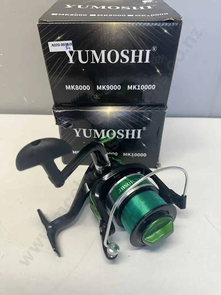 Pair of YUMOSHI MK8000 Reels, Gear Ratio 4.1:1 - New Image 1++