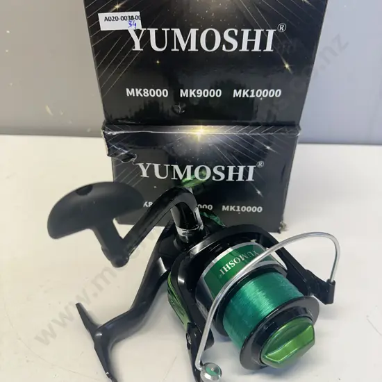 Pair of YUMOSHI MK8000 Reels, Gear Ratio 4.1:1 - New