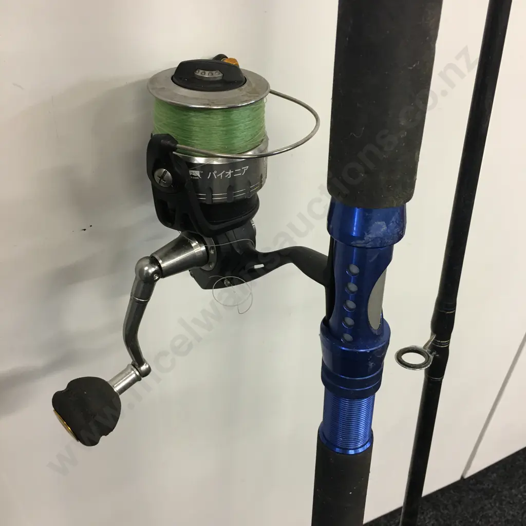 PIONEER Altitude Prestidge Tough Saltwater Series ALT-7000 Spinning Reel & Kiwi Fishing SPR Nano Surf 12' Fishing Rod Image 1++