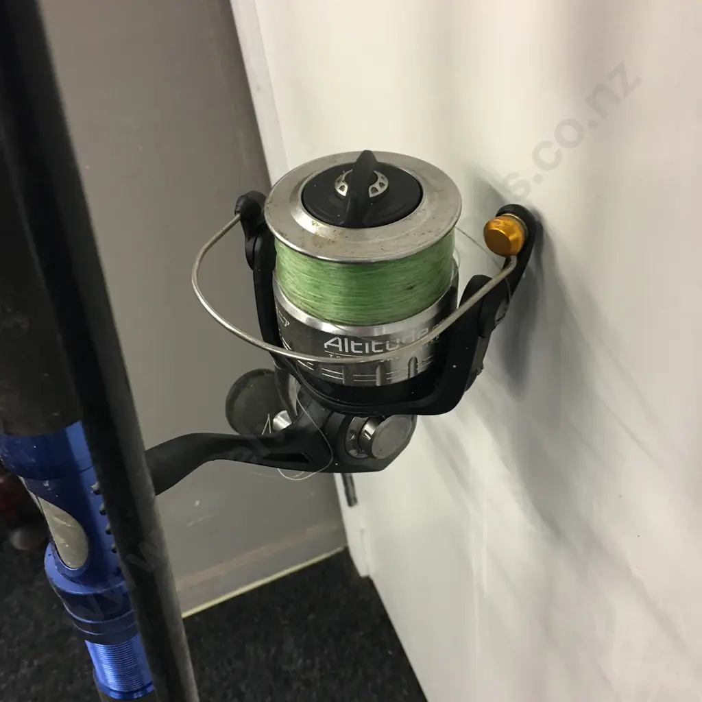 PIONEER Altitude Prestidge Tough Saltwater Series ALT-7000 Spinning Reel & Kiwi Fishing SPR Nano Surf 12' Fishing Rod Image 1++